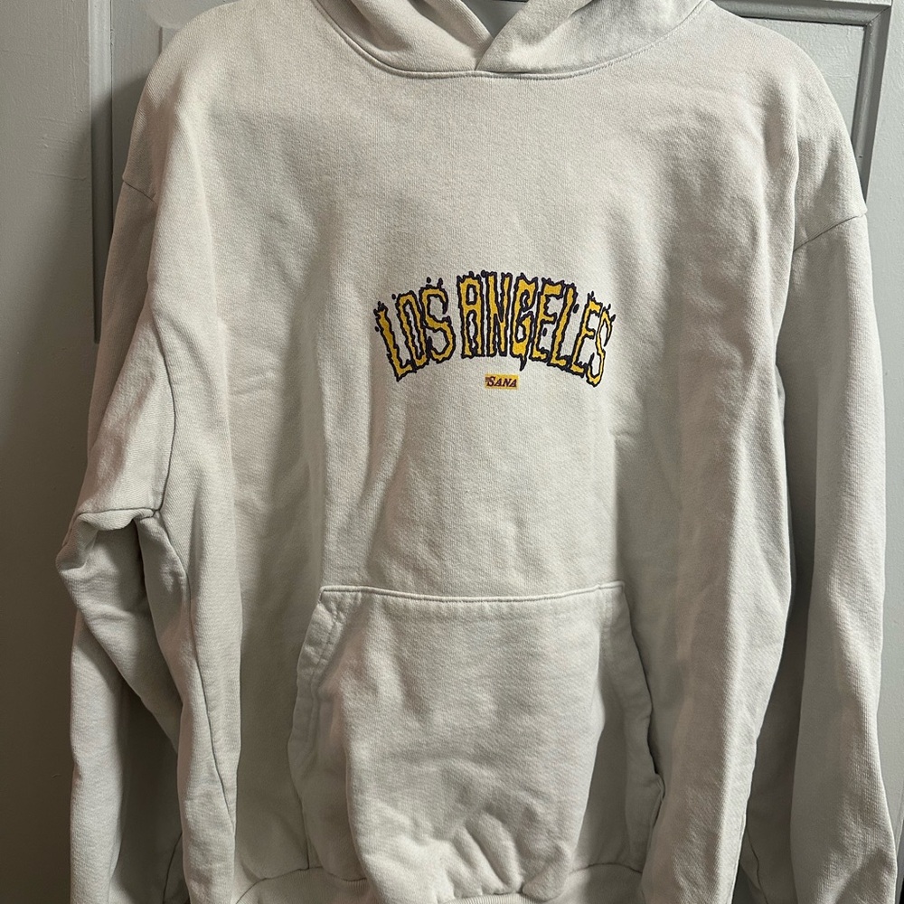 Los Angeles Graphic Hoodie - White Sana brand